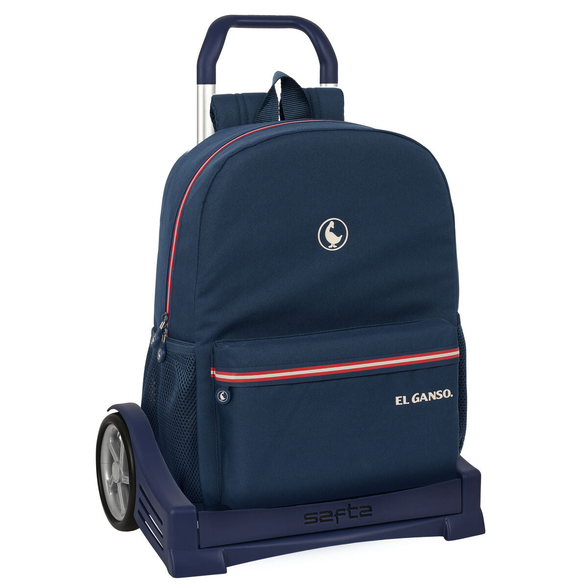 Schulrucksack mit Rädern El Ganso Classic Marineblau 32 x 43 x 14 cm - AWK Flagship