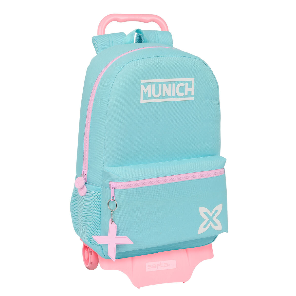 Schulrucksack mit Rädern Munich Heaven Celeste 30 x 46 x 14 cm - AWK Flagship