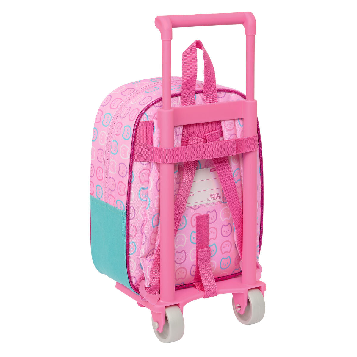 Schulrucksack mit Rädern Gabby's Dollhouse Party Rosa 22 x 27 x 10 cm - AWK Flagship