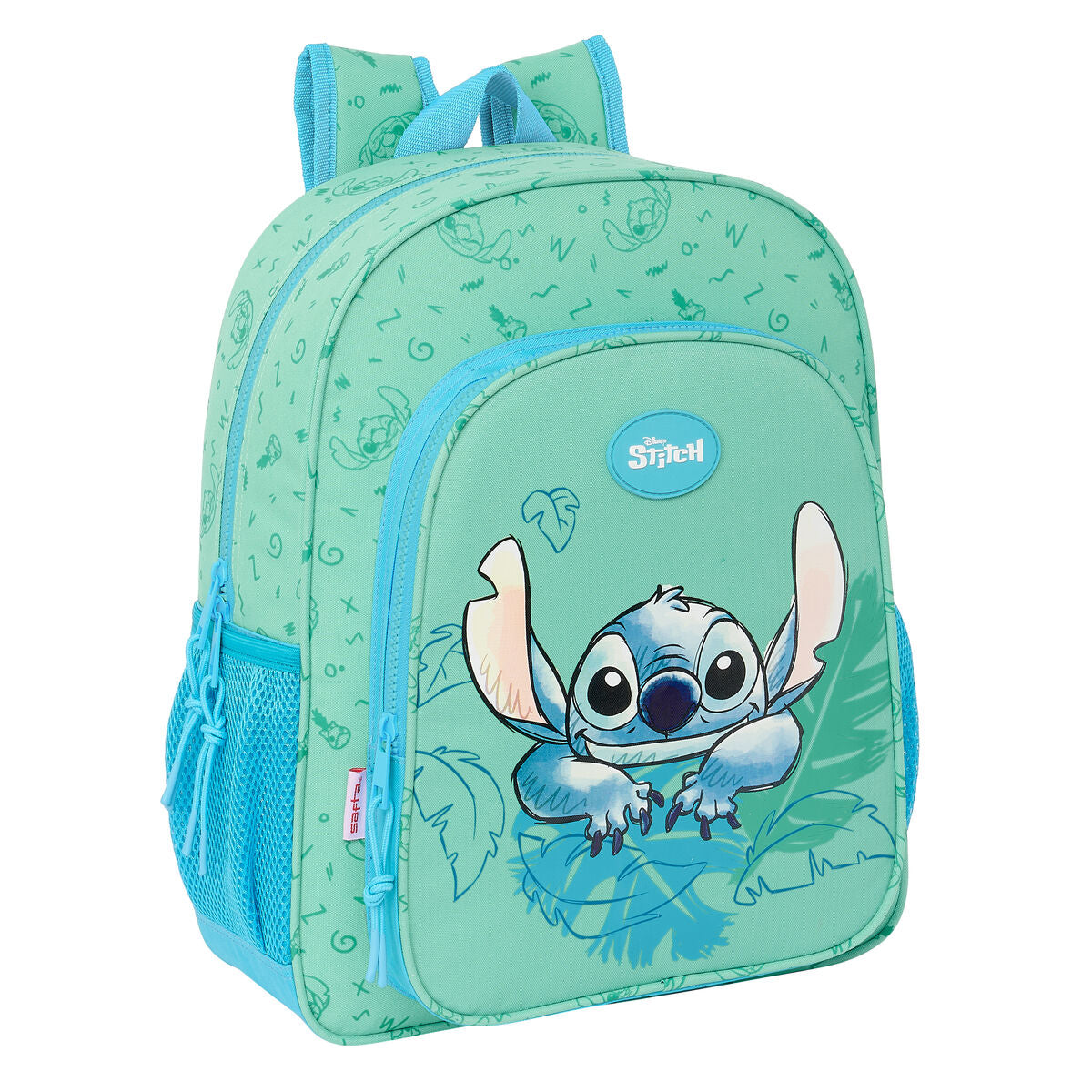 Schulrucksack Lilo & Stitch Aloha türkis 32 x 38 x 12 cm - AWK Flagship