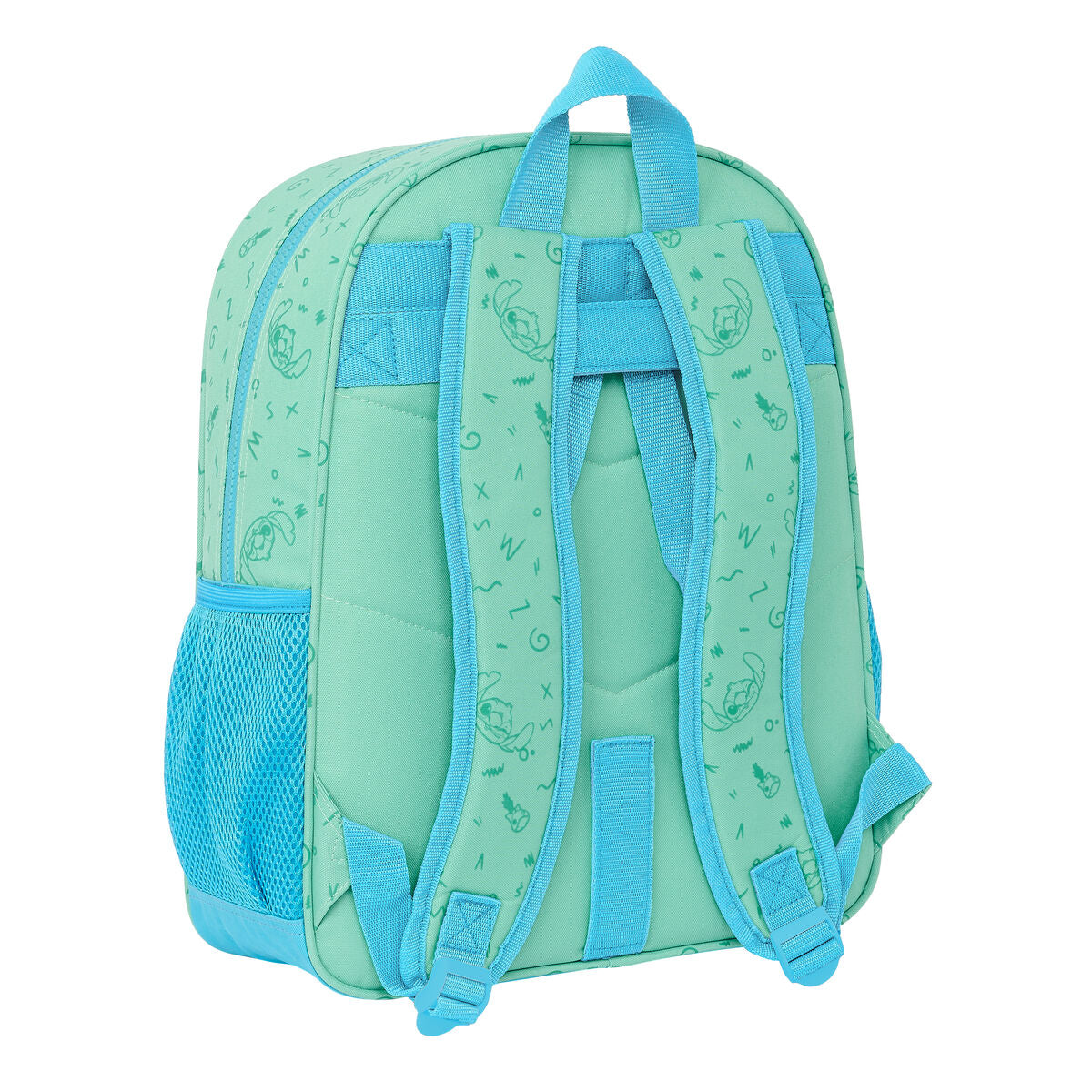 Schulrucksack Lilo & Stitch Aloha türkis 32 x 38 x 12 cm - AWK Flagship