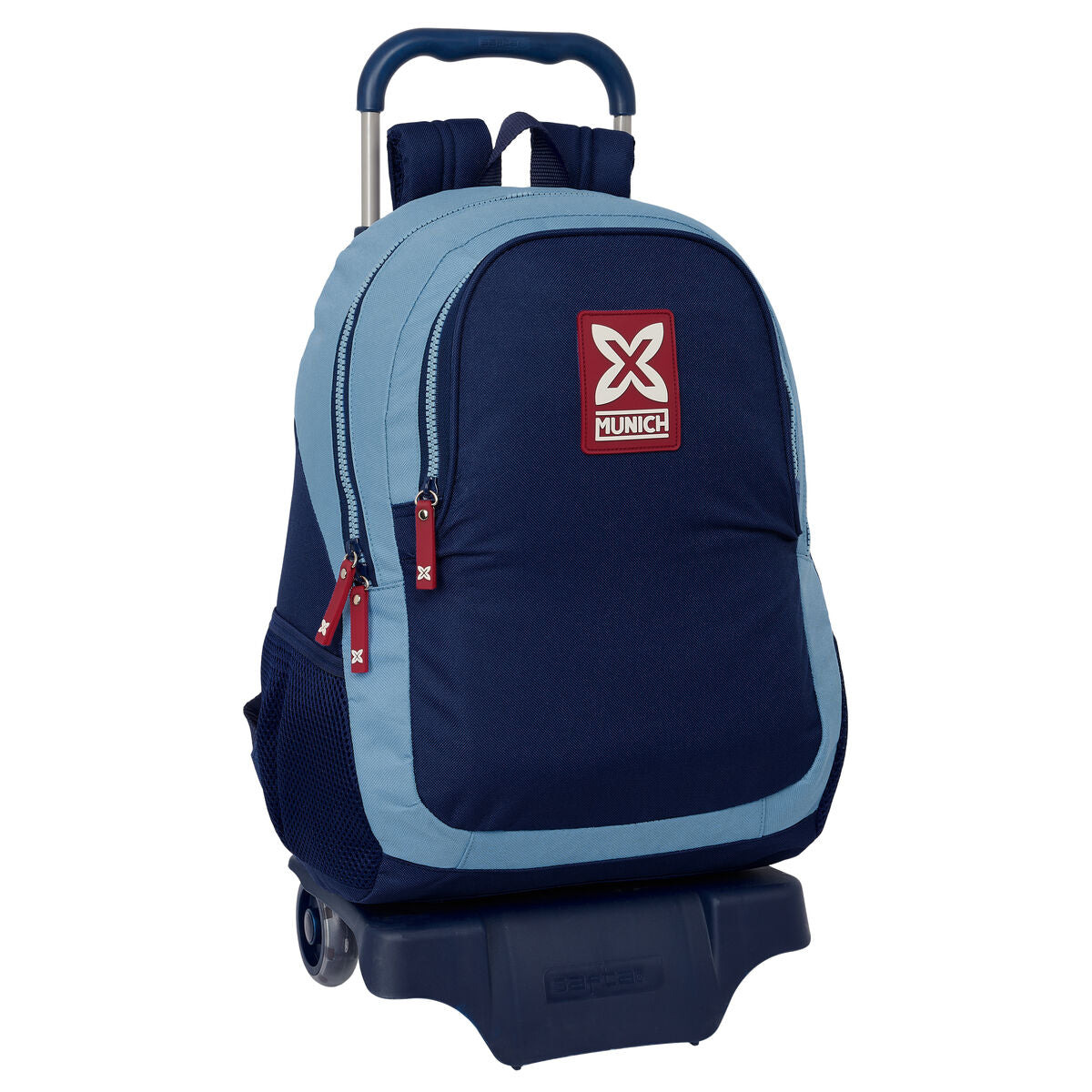 Schulrucksack mit Rädern Munich Royal Blau 32 x 44 x 16 cm - AWK Flagship