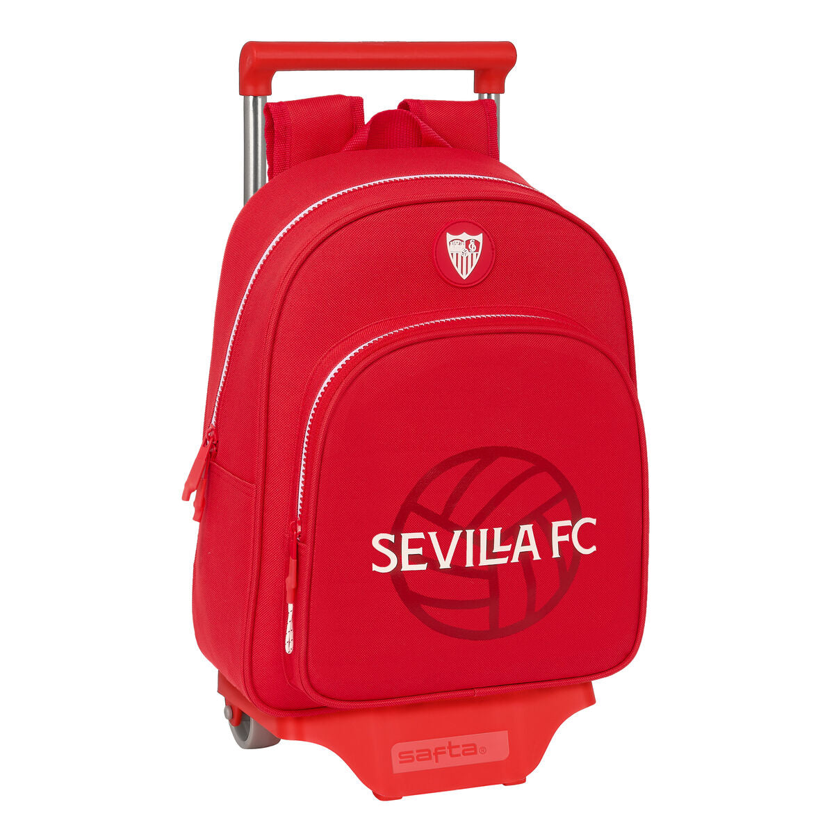 Schulrucksack mit Rädern Sevilla Fútbol Club Rot 28 x 34 x 10 cm - AWK Flagship