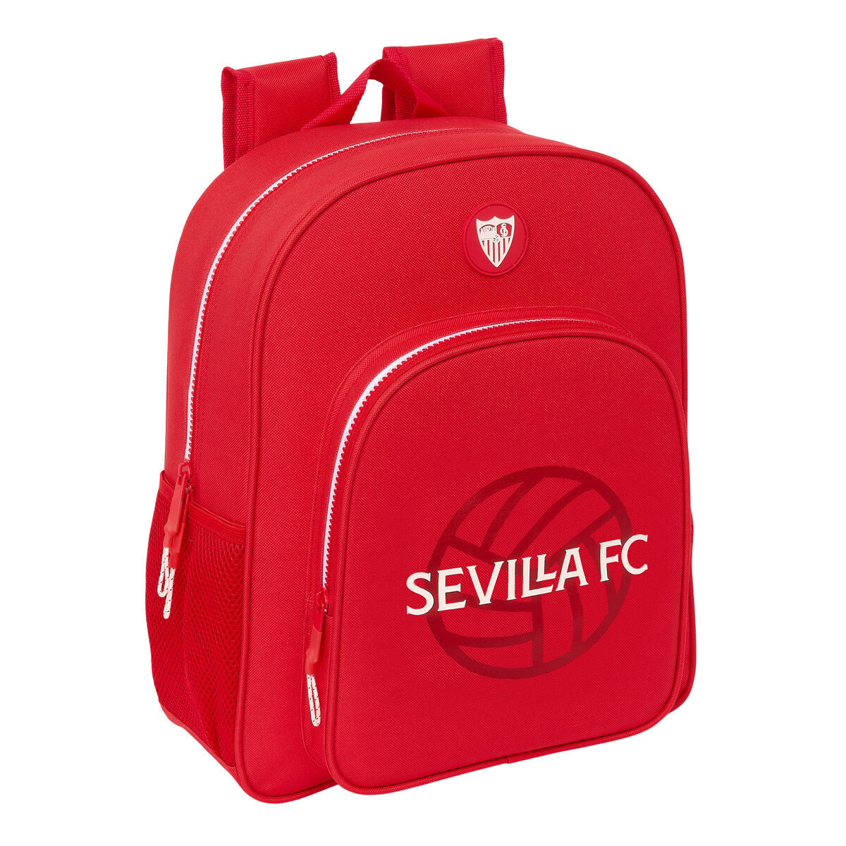 Schulrucksack Sevilla Fútbol Club Rot 32 x 38 x 12 cm - AWK Flagship