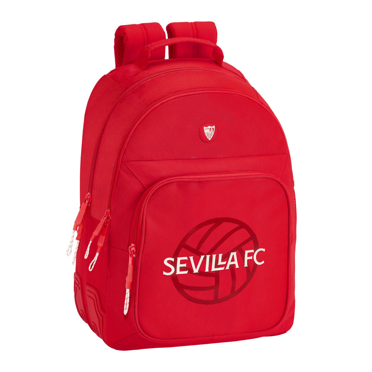 Schulrucksack Sevilla Fútbol Club Rot 32 x 42 x 15 cm - AWK Flagship