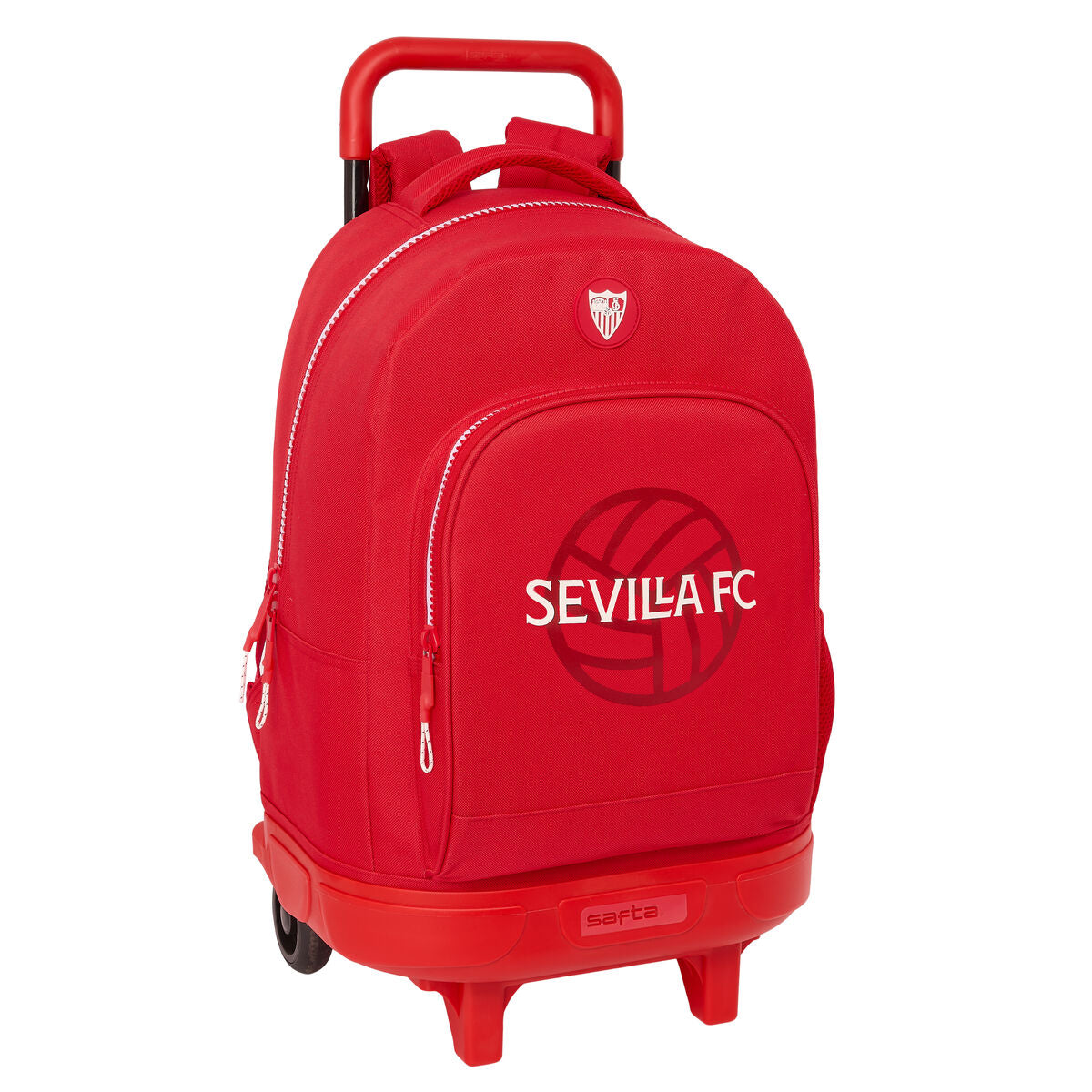 Schulrucksack mit Rädern Sevilla Fútbol Club Rot 33 x 45 x 22 cm - AWK Flagship