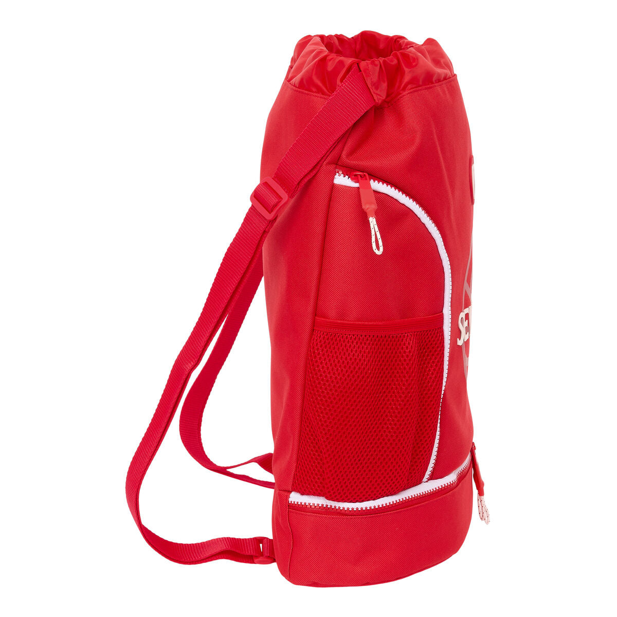 Rucksacktasche mit Bändern Sevilla Fútbol Club Rot 35 x 40 x 1 cm - AWK Flagship