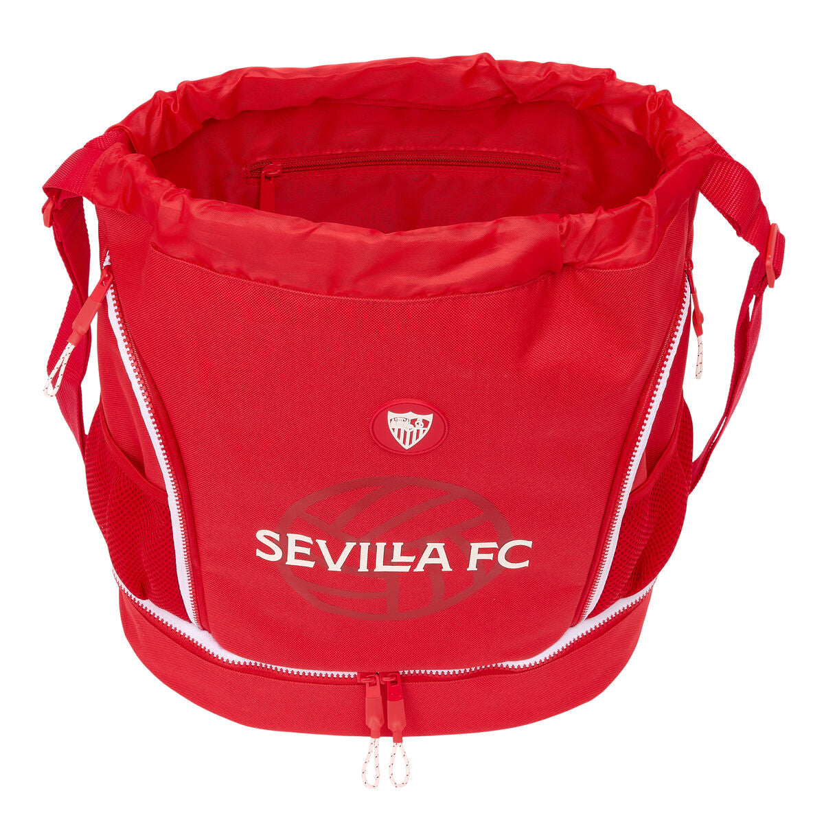 Rucksacktasche mit Bändern Sevilla Fútbol Club Rot 35 x 40 x 1 cm - AWK Flagship