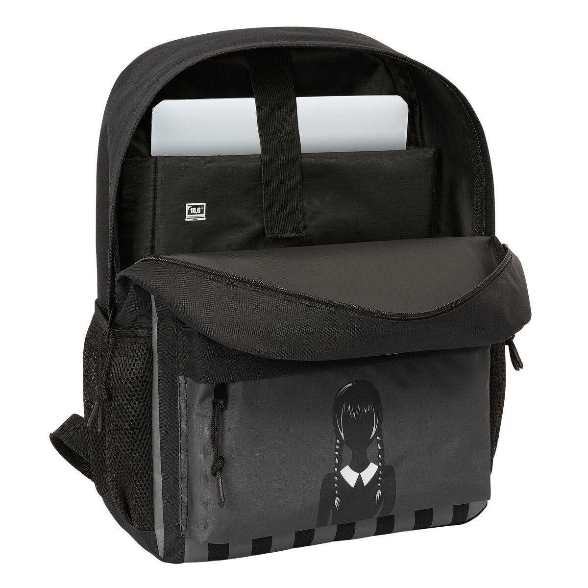 Schulrucksack Wednesday Schwarz 32 x 43 x 14 cm - AWK Flagship