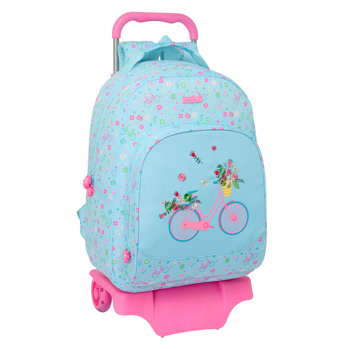 Schulrucksack mit Rädern Safta Bicicleta Blau 32 x 42 x 15 cm - AWK Flagship