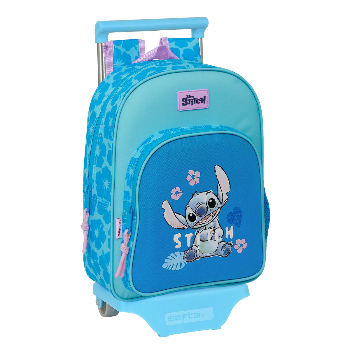 Schulrucksack mit Rädern Lilo & Stitch Hawaii Blau 26 x 34 x 11 cm - AWK Flagship