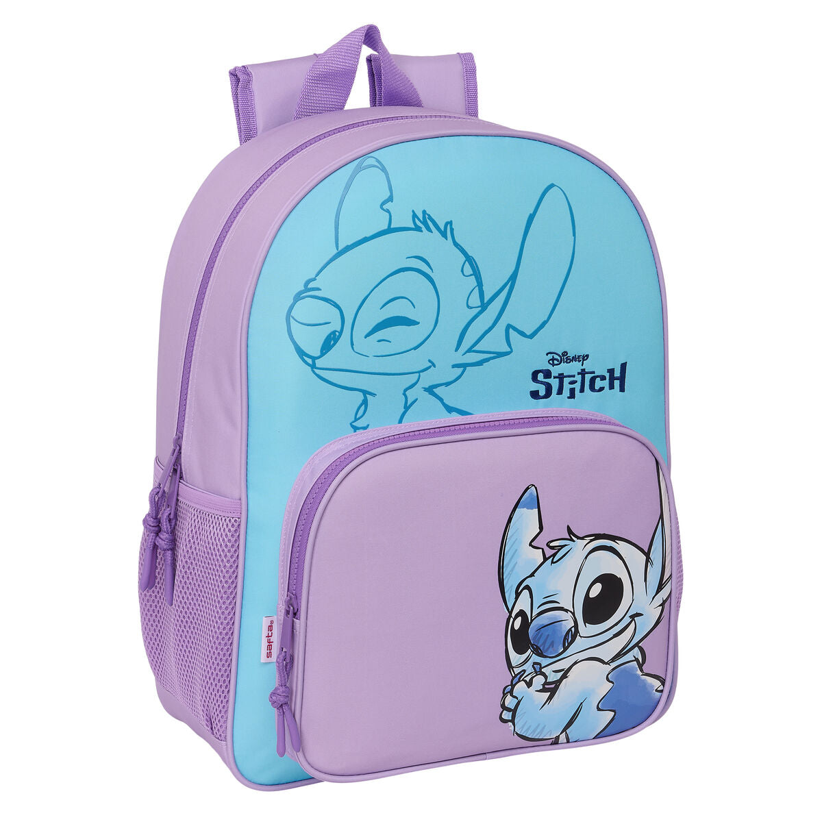 Schulrucksack Stitch Sweet Blau Lila 33 x 42 x 14 cm - AWK Flagship