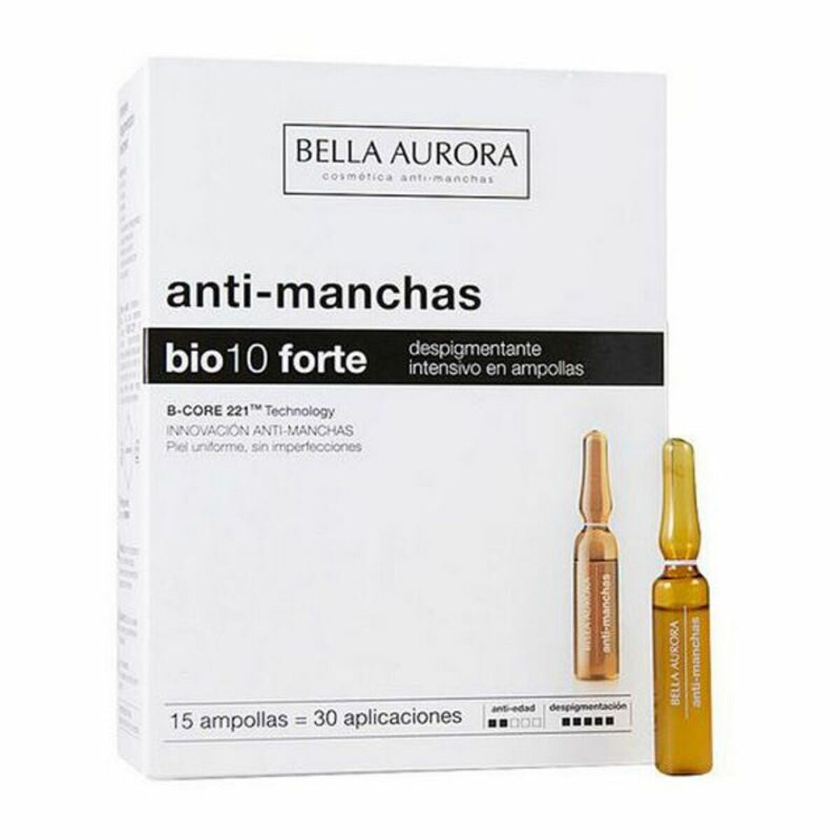 Antifleckenbehandlung Bella Aurora Bio-10 Forte (15 x 4 ml) - AWK Flagship