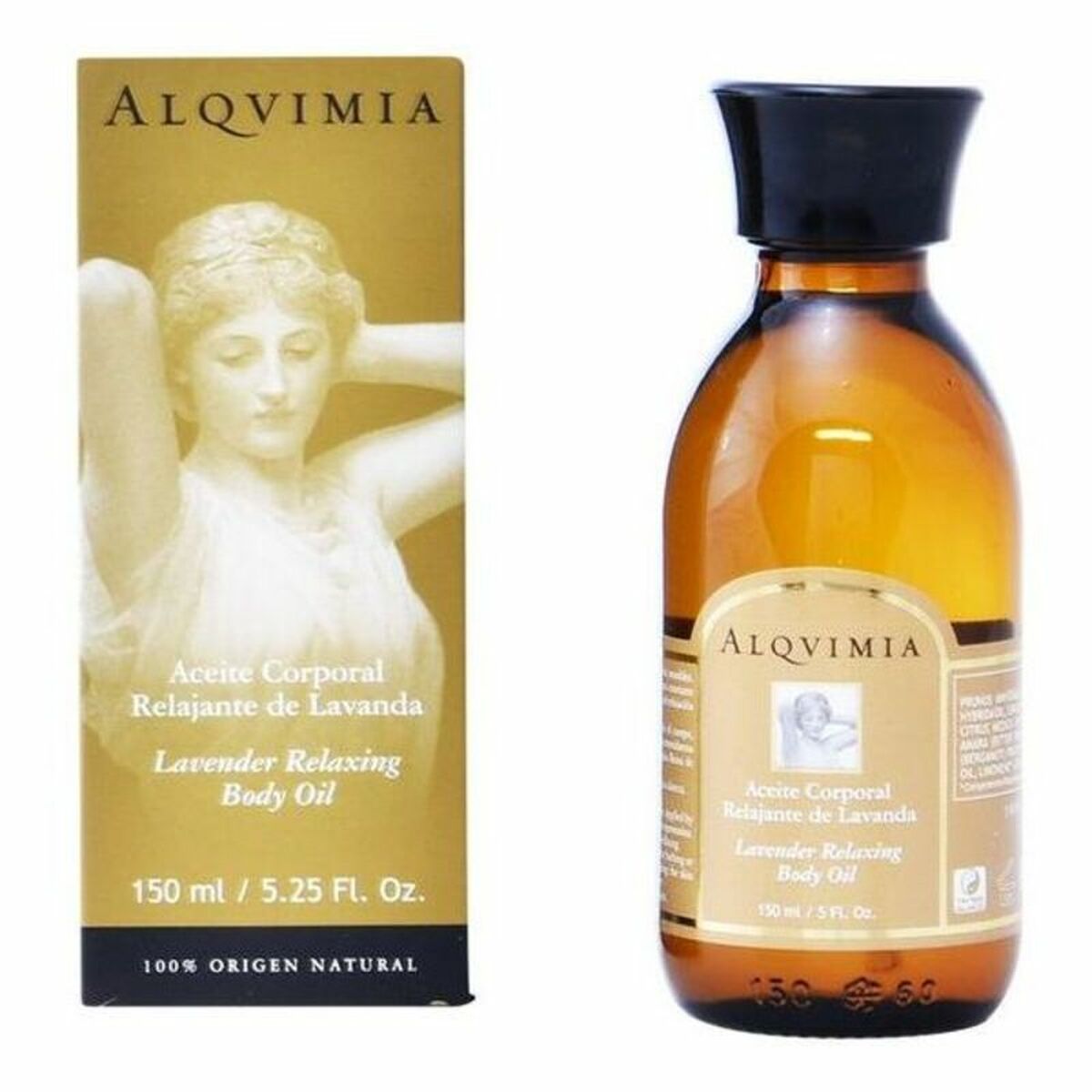 Entspannendes Körperöl Lavender Oil Alqvimia 150 ml - AWK Flagship