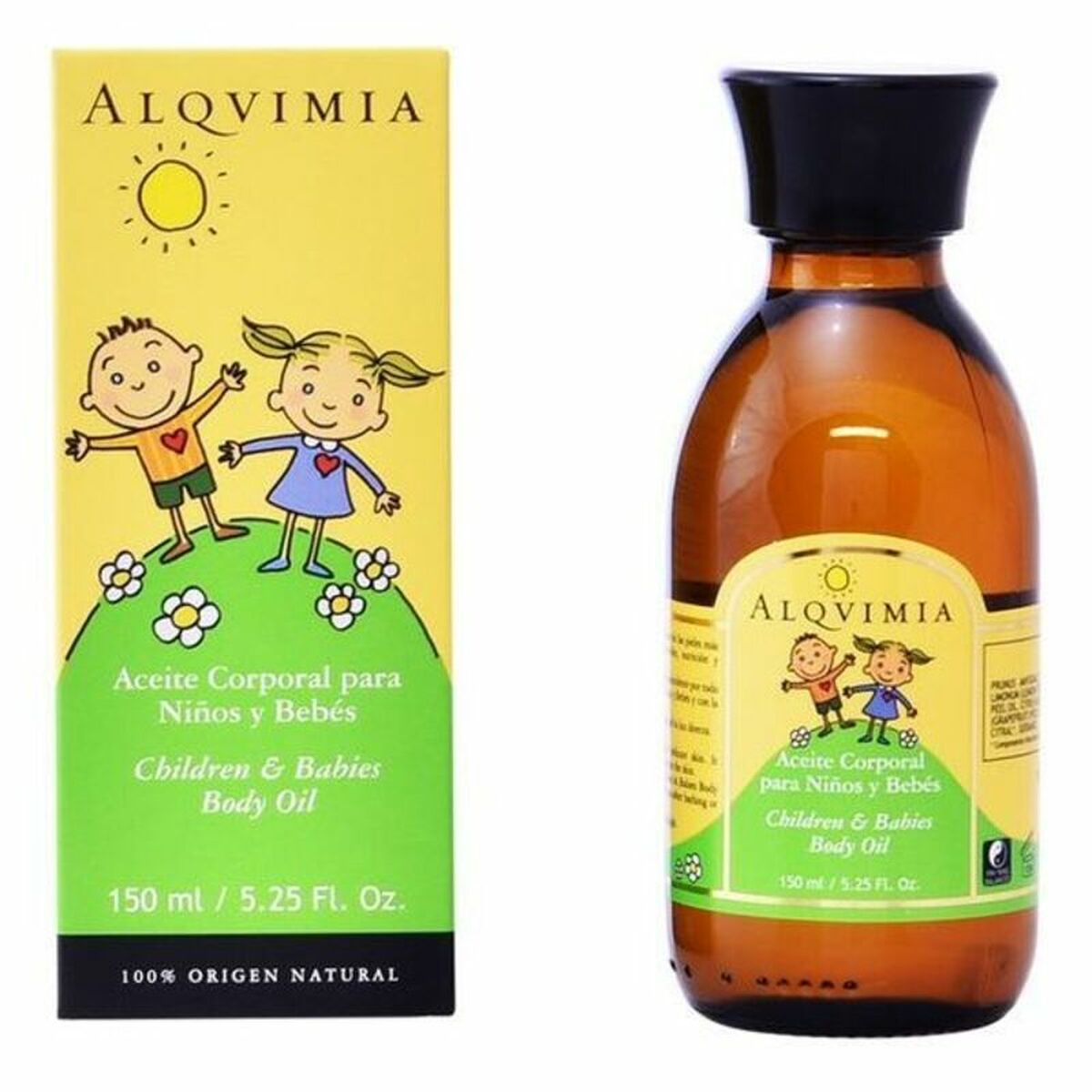 Körperöl für Kinder und Babys Alqvimia 150 ml - AWK Flagship