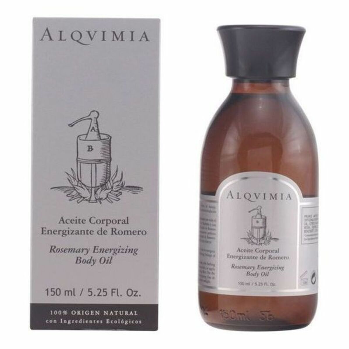 Energetisierendes Körperöl Alqvimia 150 ml - AWK Flagship