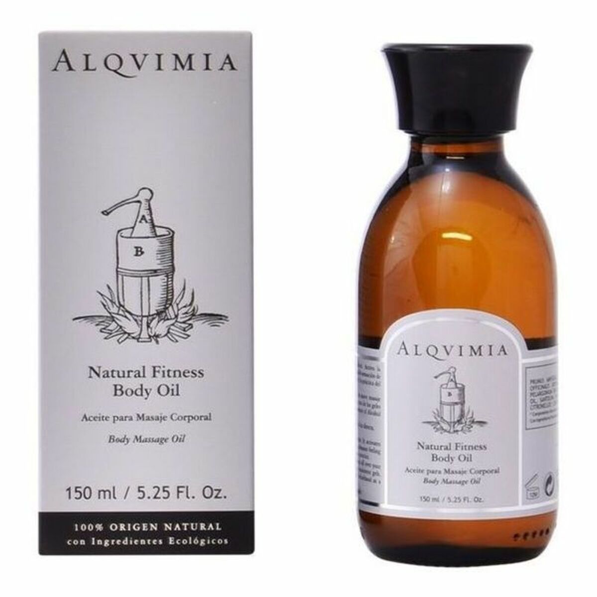 Massage-Öl Natural Fitness Body Oil Alqvimia 150 ml - AWK Flagship