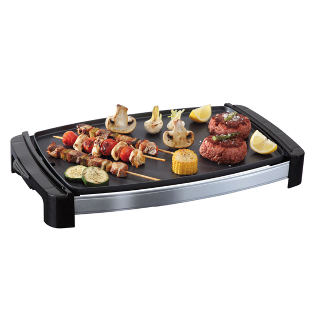 Grill JATA GR204N Schwarz Silberfarben 2200 W - AWK Flagship