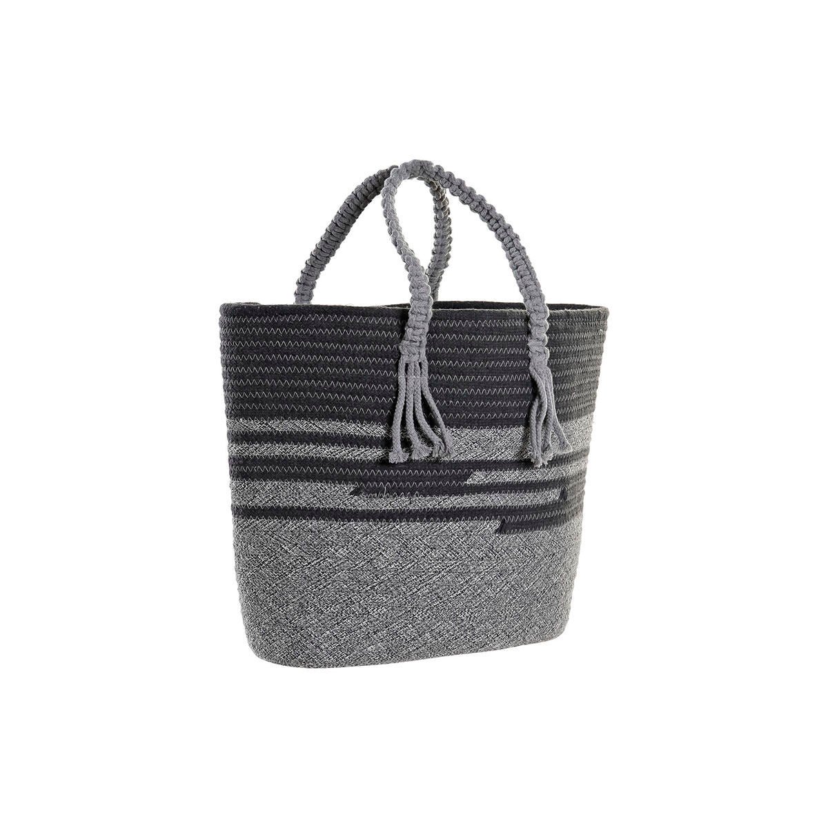 Handtasche DKD Home Decor 48 x 16 x 36 cm Grau - AWK Flagship