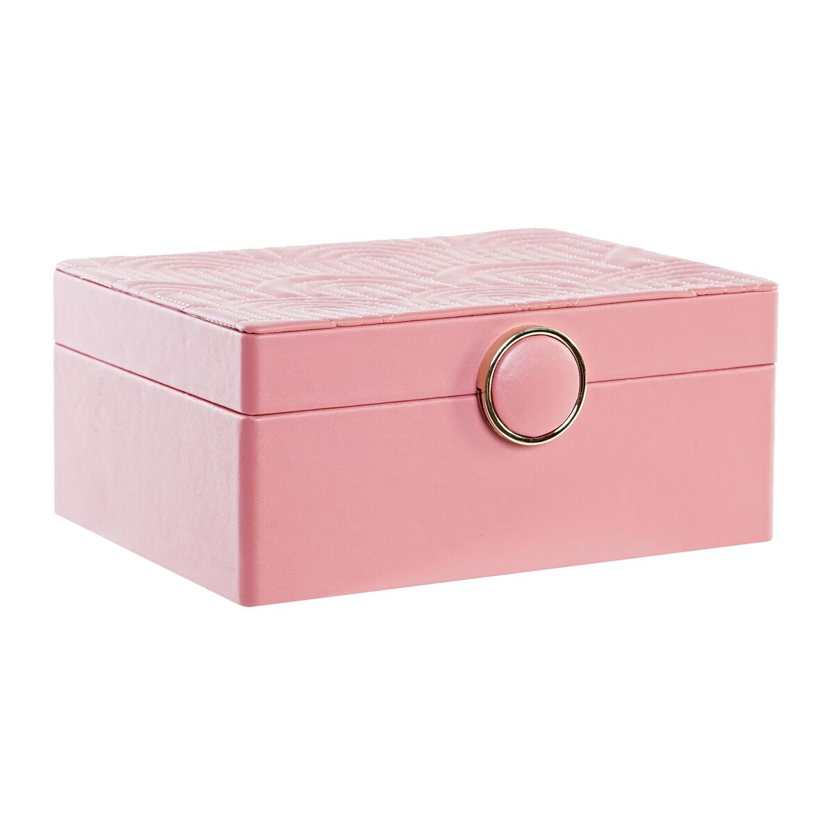 Box-Schmuckkästchen DKD Home Decor Rosa Holz MDF 17 x 13 x 8,5 cm - AWK Flagship