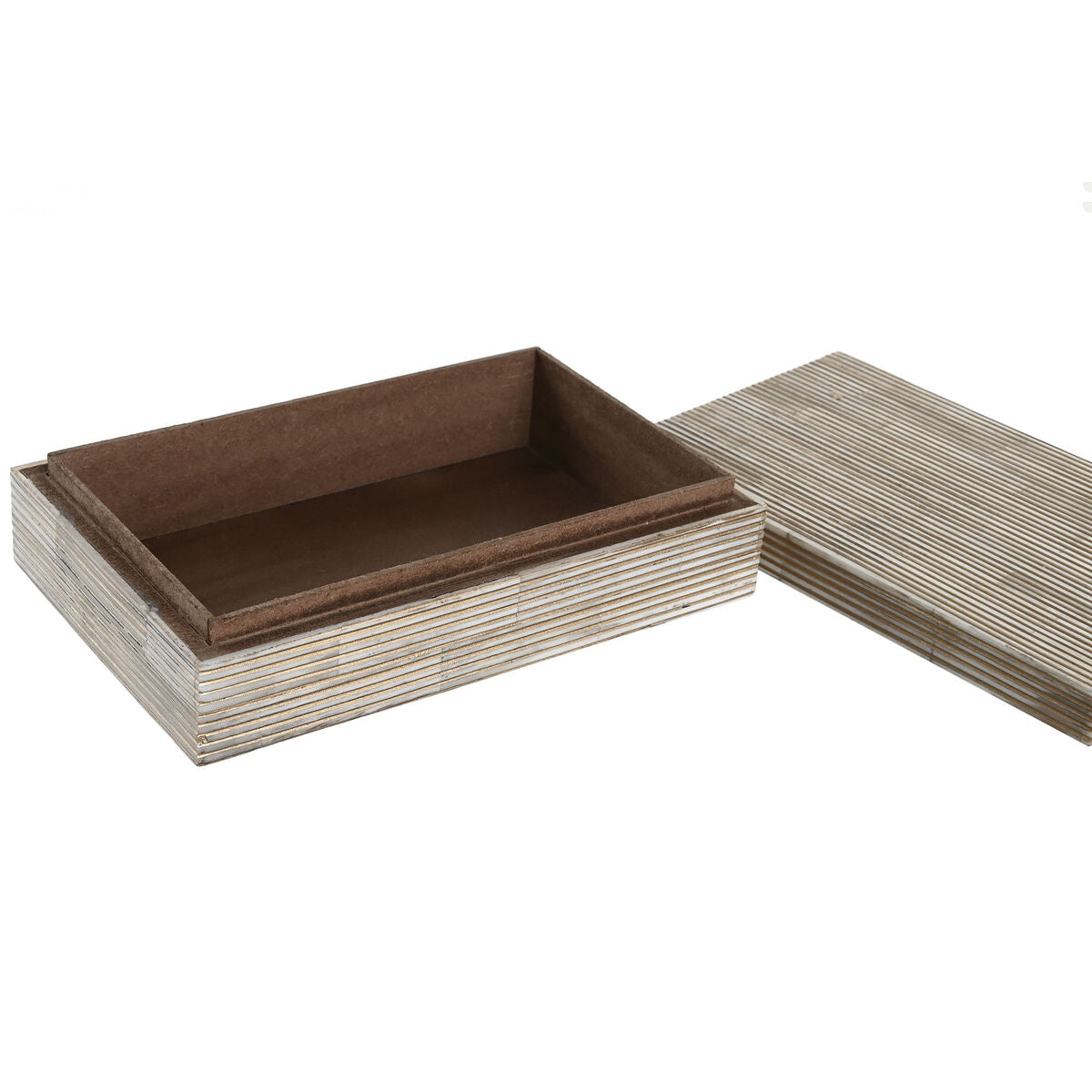 Box-Schmuckkästchen DKD Home Decor 20,5 x 13 x 5,5 cm Creme Knochen Harz - AWK Flagship