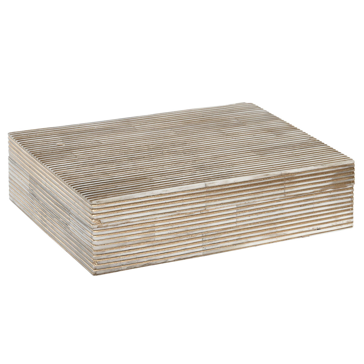 Box-Schmuckkästchen DKD Home Decor 20,5 x 13 x 5,5 cm Creme Knochen Harz - AWK Flagship