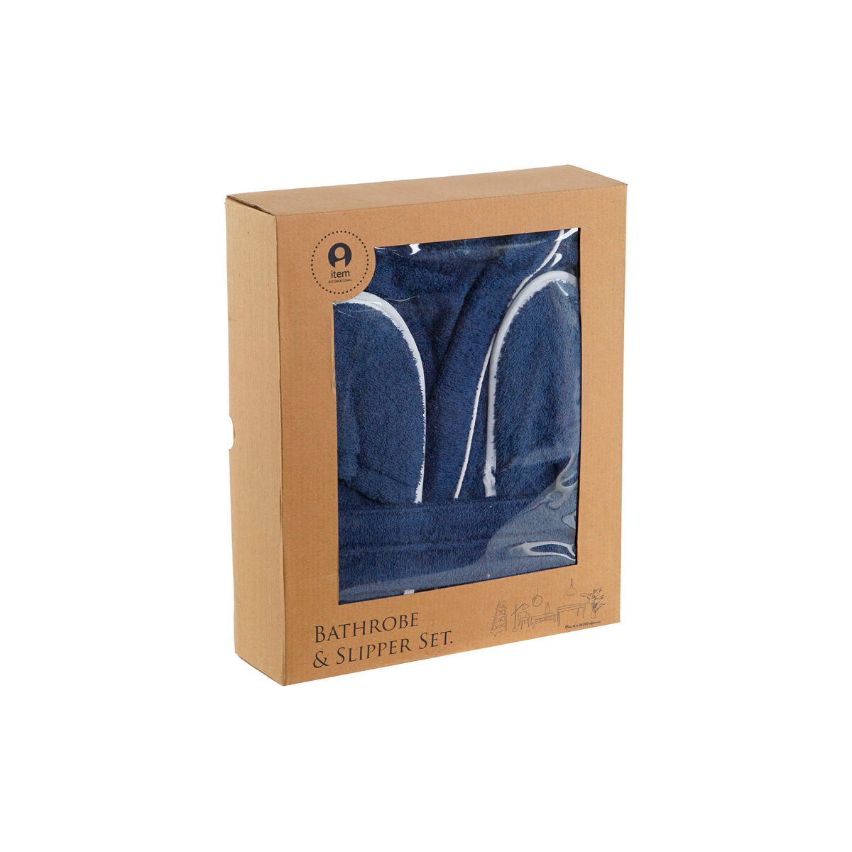 Bademantel Home ESPRIT Blau Damen - AWK Flagship