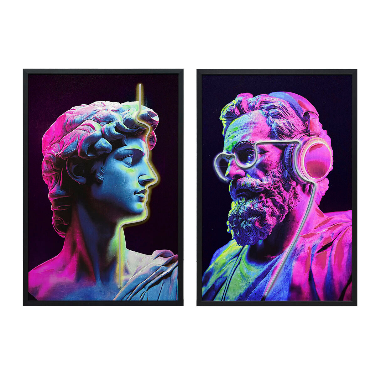 Modernes Loft Bild Home Esprit Schwarz Rosa Kaufen