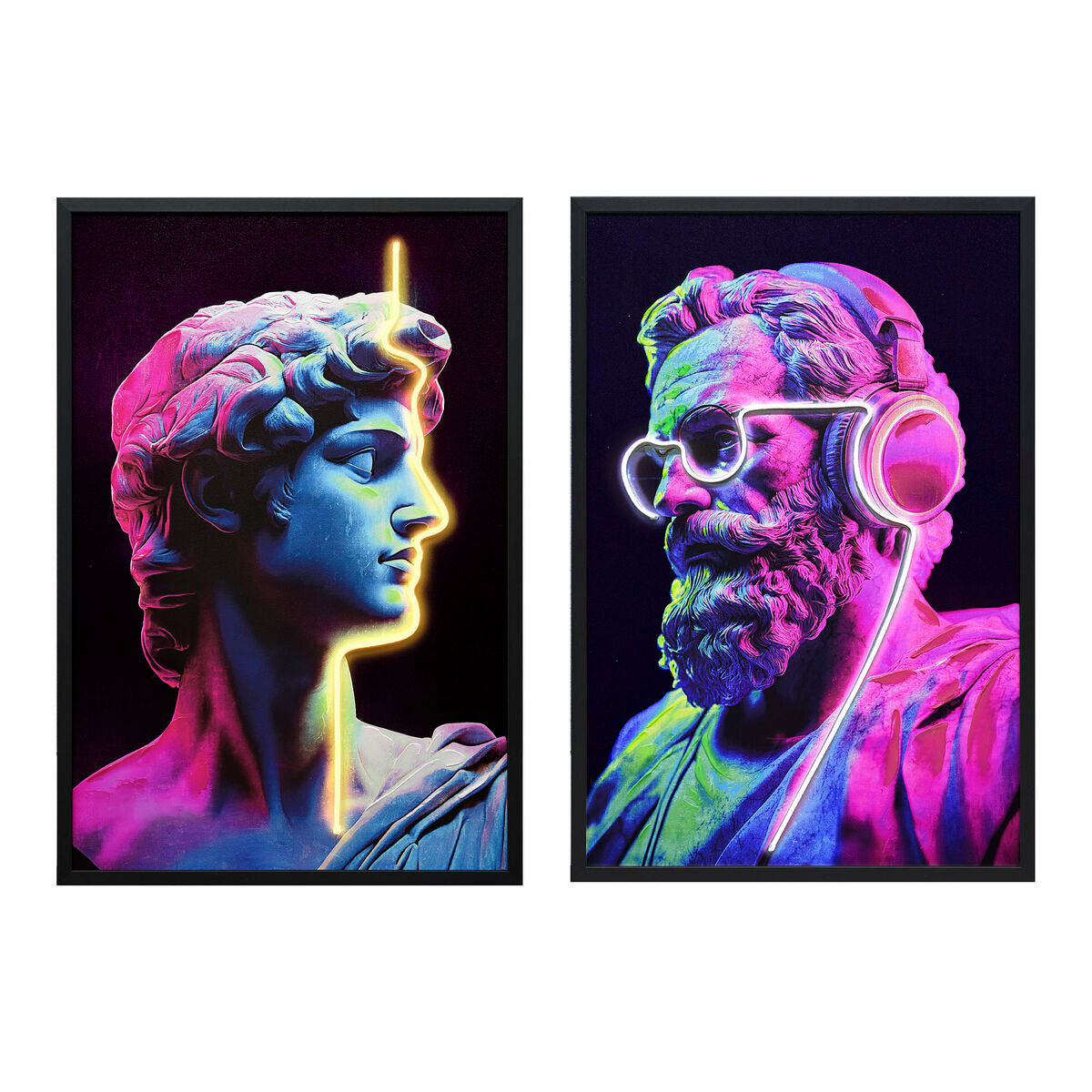 Modernes Loft Bild Home Esprit Schwarz Rosa Kaufen