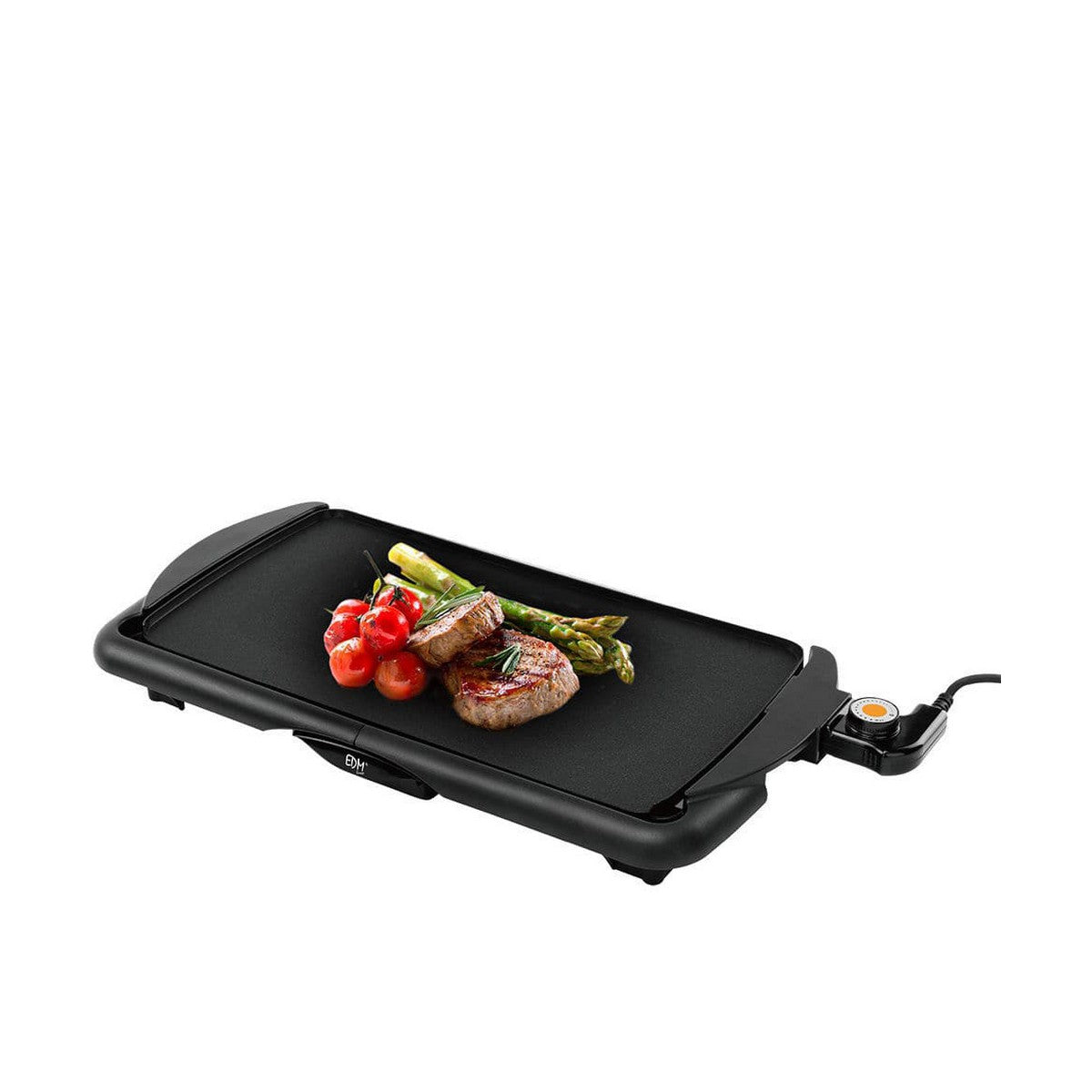 Glatte Grill-Palcha EDM Schwarz 2000 W - AWK Flagship