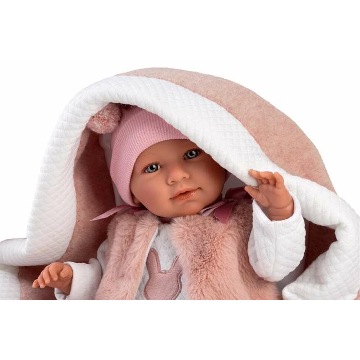 Babypuppe Llorens Mimi Rosa 40 cm Babytragetasche - AWK Flagship