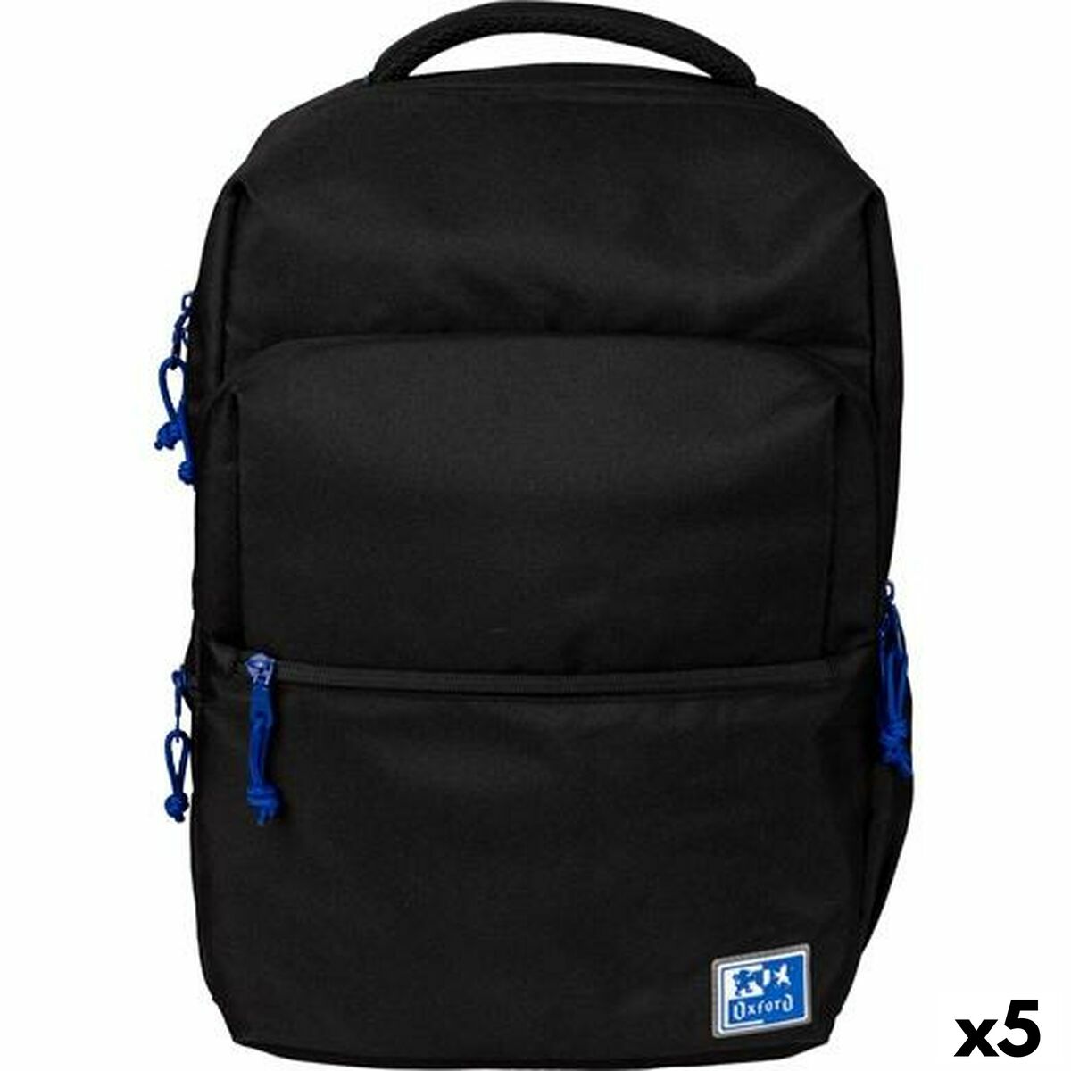 Schulrucksack Oxford B-Ready Oxfbag Schwarz 42 x 30 x 15 cm (5 Stück) - AWK Flagship