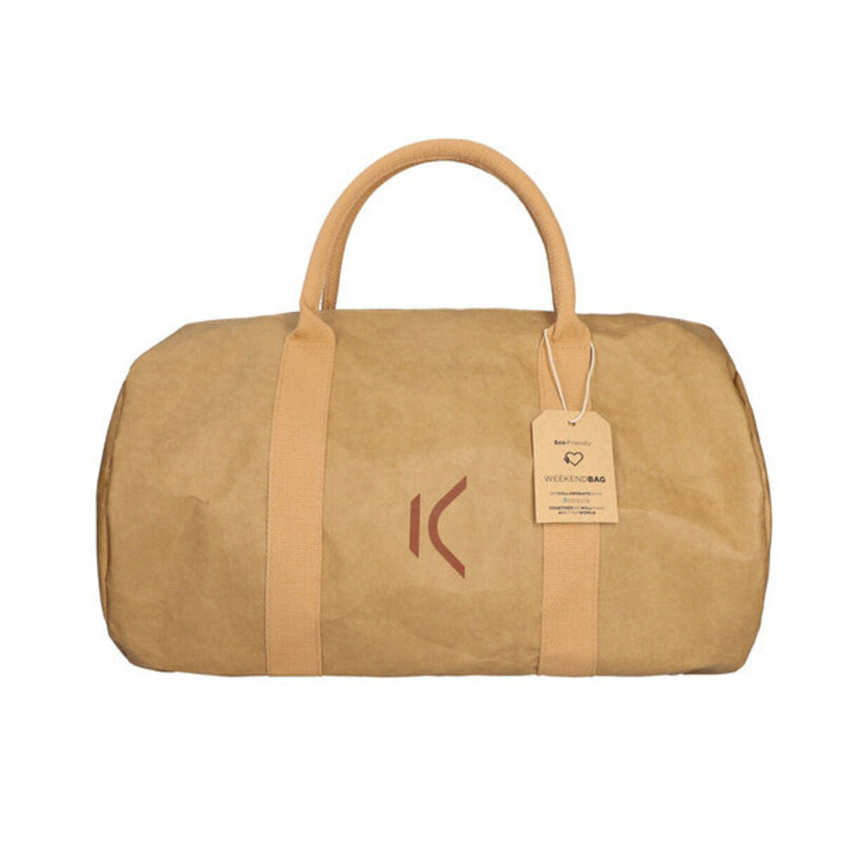 Sporttasche KSIX WeekendBag Braun Eco-friendly Kraftpapier - AWK Flagship