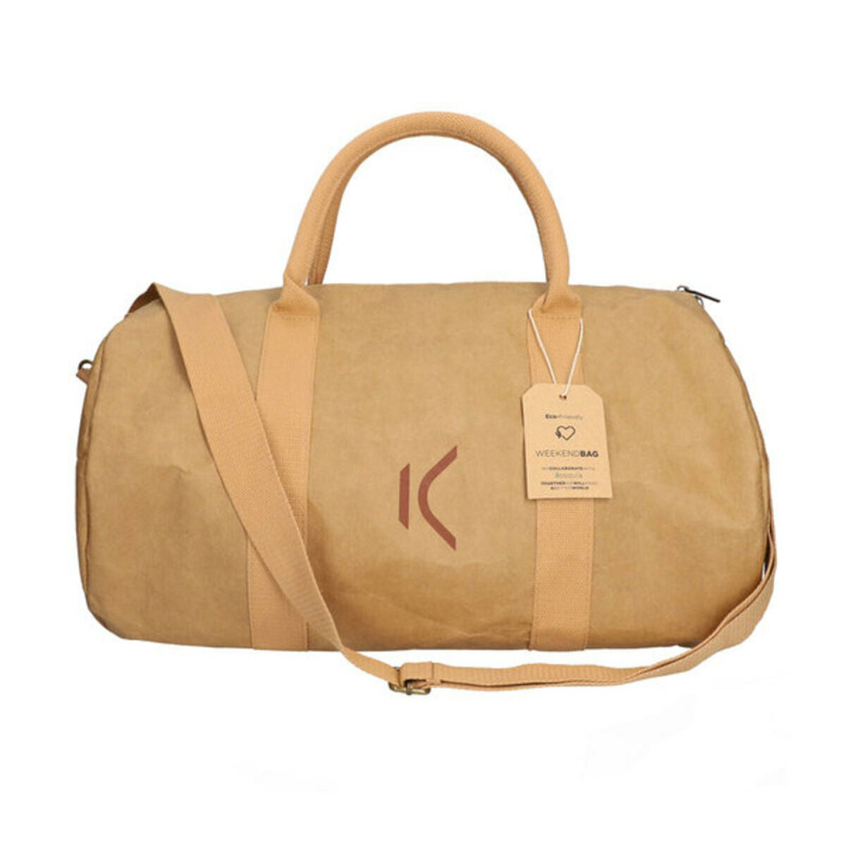 Sporttasche KSIX WeekendBag Braun Eco-friendly Kraftpapier - AWK Flagship