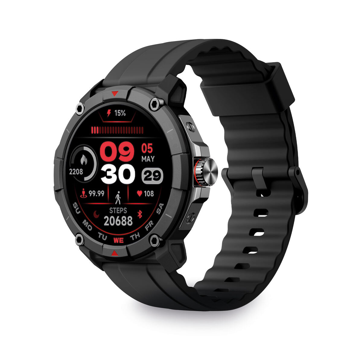 Smartwatch KSIX Compass Schwarz - AWK Flagship