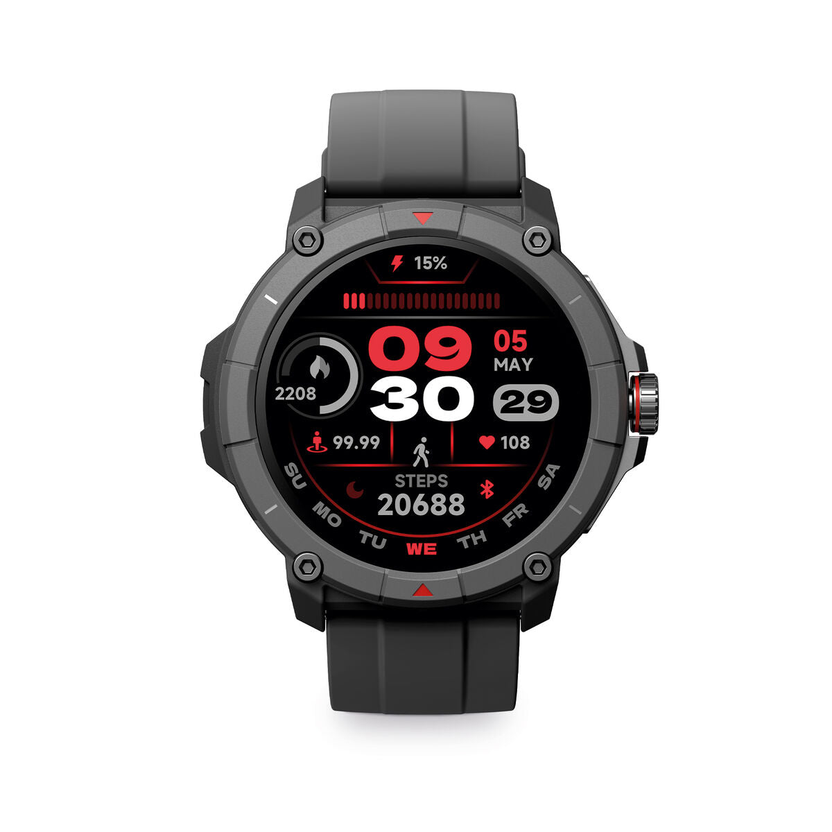 Smartwatch KSIX Compass Schwarz - AWK Flagship