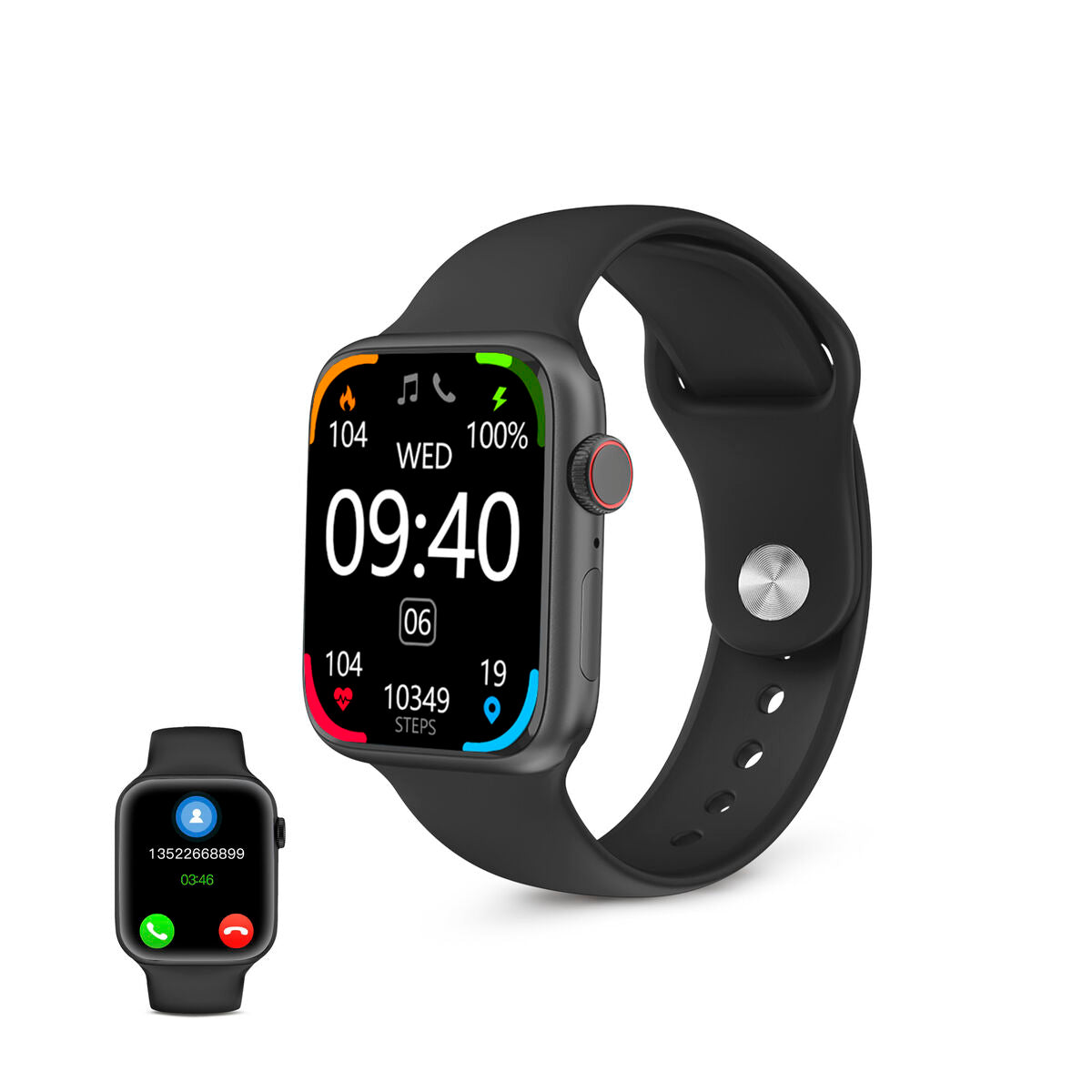 Smartwatch KSIX Urban 4 mini Schwarz 1,74" - AWK Flagship