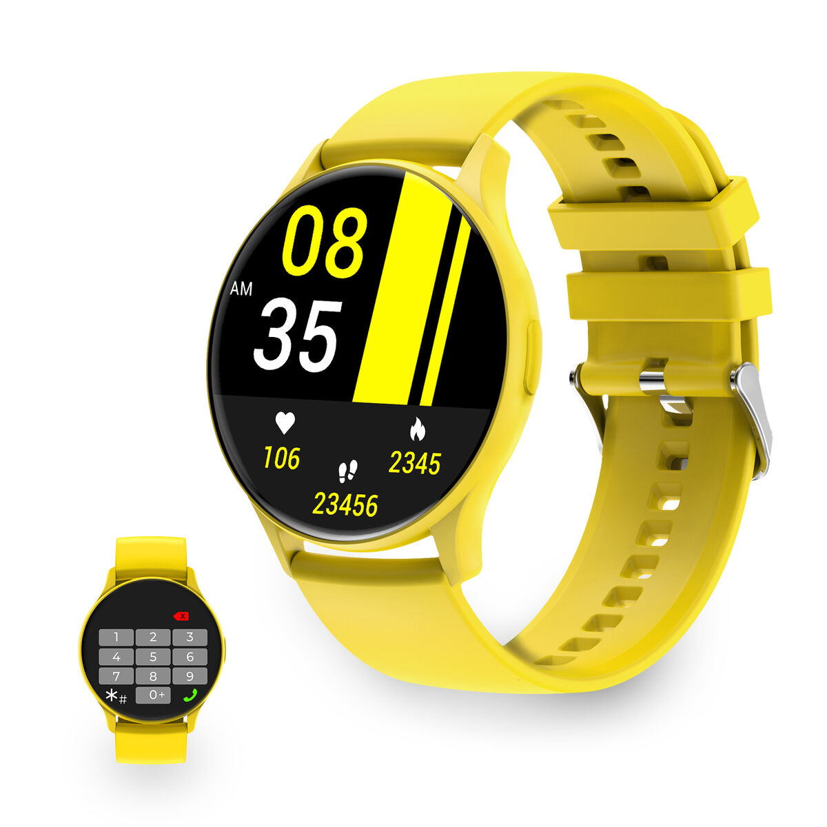 Smartwatch KSIX Core 1,43" Gelb - AWK Flagship