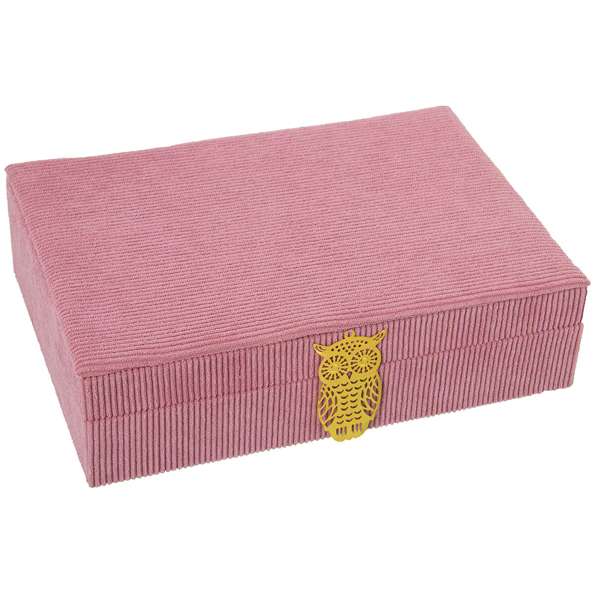 Box-Schmuckkästchen Alexandra House Living Rosa Textil 28 x 7 x 20 cm - AWK Flagship