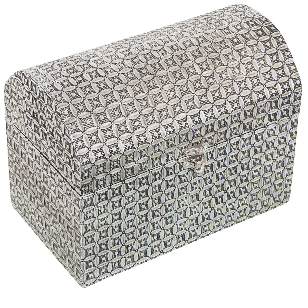 Box-Schmuckkästchen Alexandra House Living Silberfarben Metall 25 x 18 x 15 cm - AWK Flagship