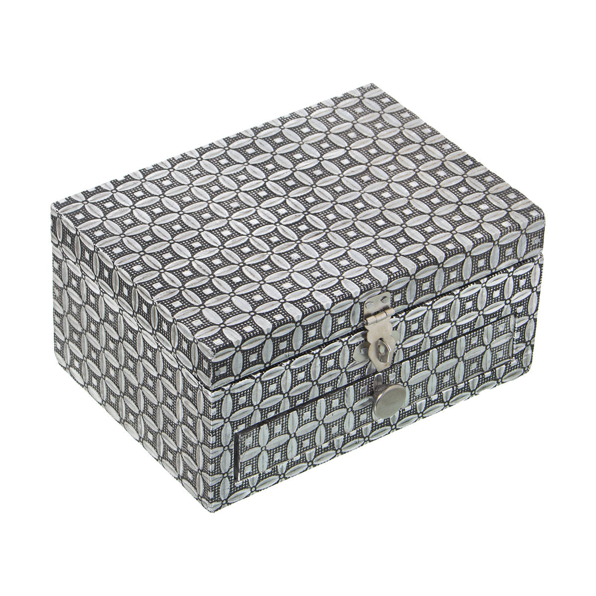 Box-Schmuckkästchen Alexandra House Living Silberfarben Metall 18 x 9 x 13 cm - AWK Flagship