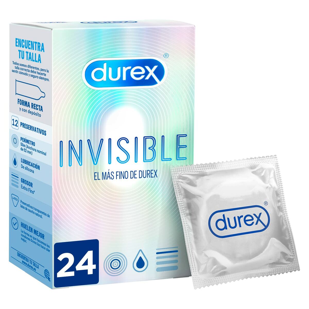 Invisible Extra Sensitivo Kondome Durex 24 Stück - AWK Flagship