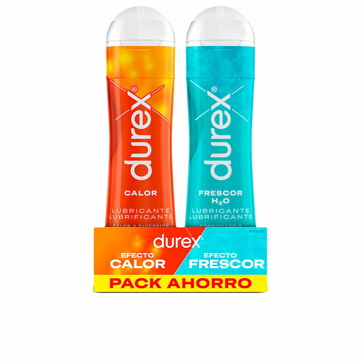 Gleitmittel Erdbeere Durex Play 2 x 50 ml Heiß- und Kalteffekt - AWK Flagship