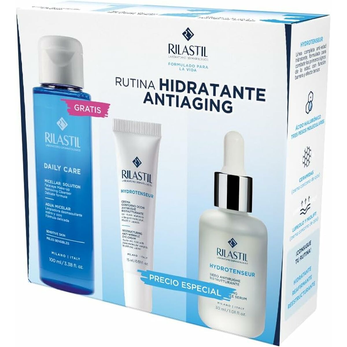 Kosmetik-Set Rilastil HYDROTENSEUR 3 Stücke - AWK Flagship