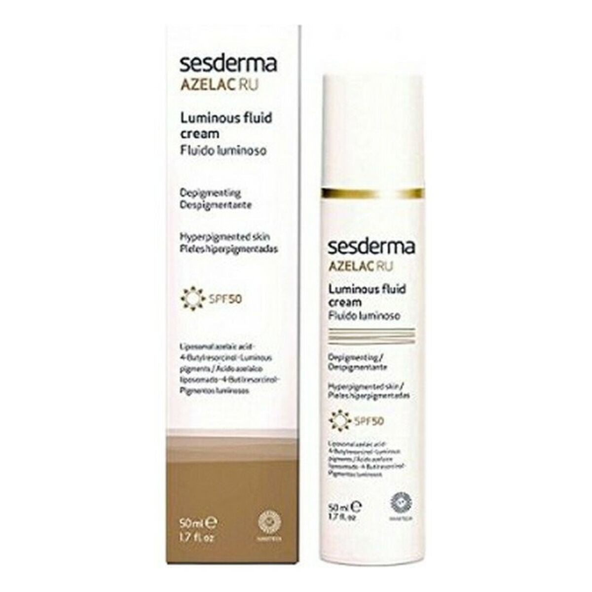 Aufhellungsmaske für blondes Haar Azelac Ru Sesderma Azelac Ru Spf 50 50 ml - AWK Flagship