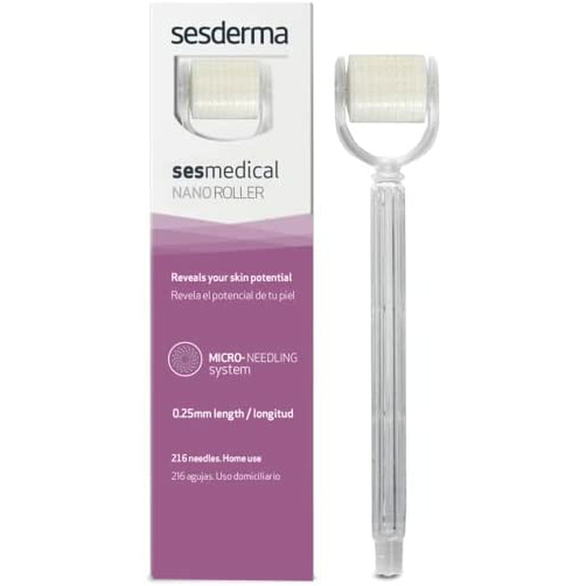 Gesichtsmassage und -reinigung Sesderma Sesmedical Nanoroller (0,5 mm) - AWK Flagship