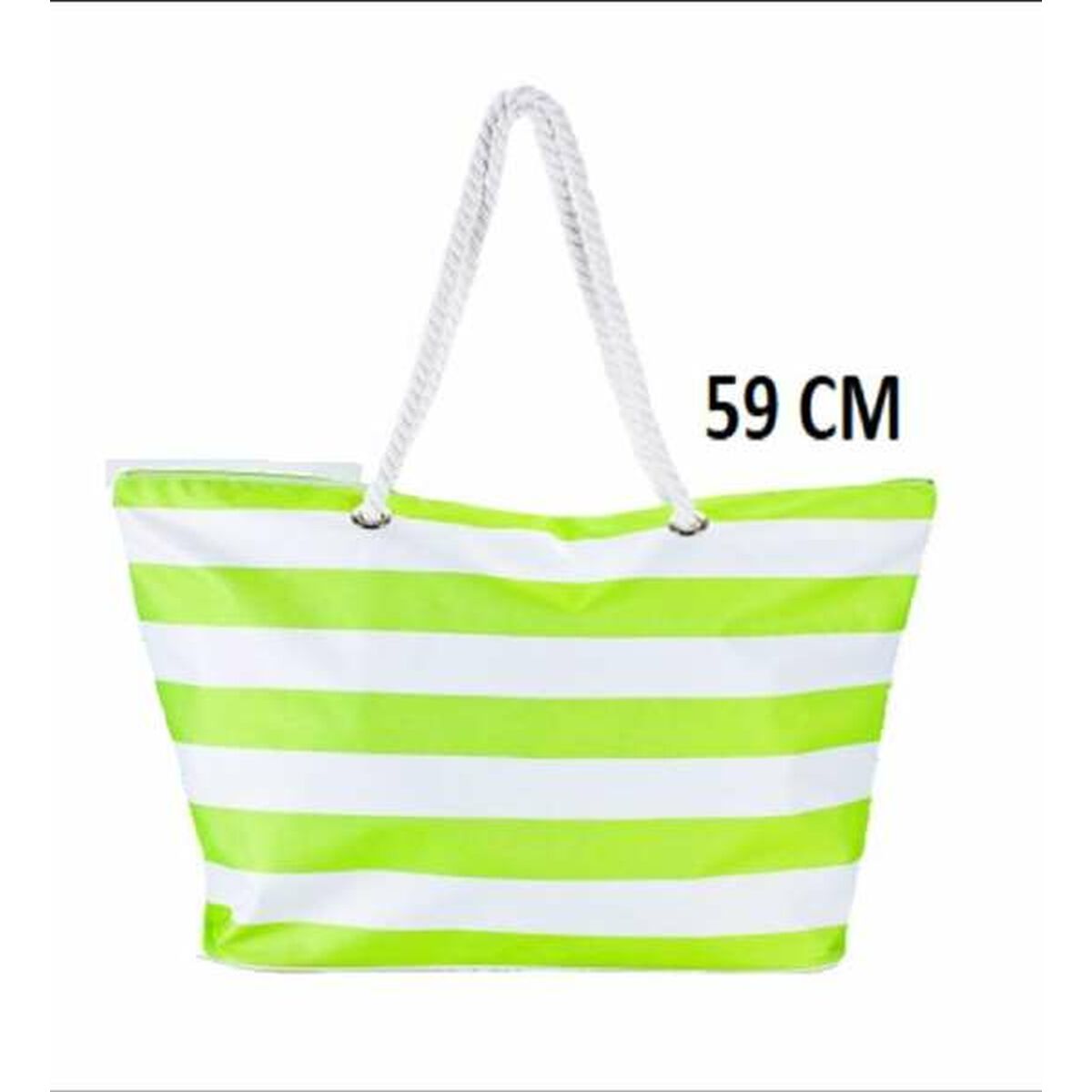 Strandtasche Bismark Blau Weiß Oxford 59 x 19 x 40 cm – Produktansicht 4