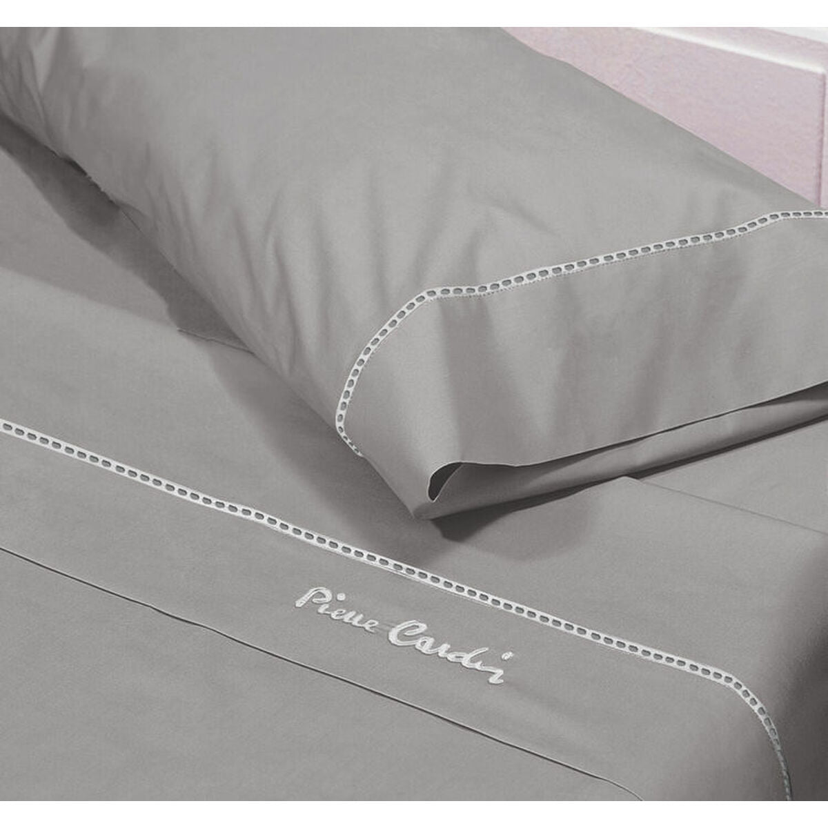 Bettwäsche-Set Pierre Cardin ARCADIA King size Grau - AWK Flagship