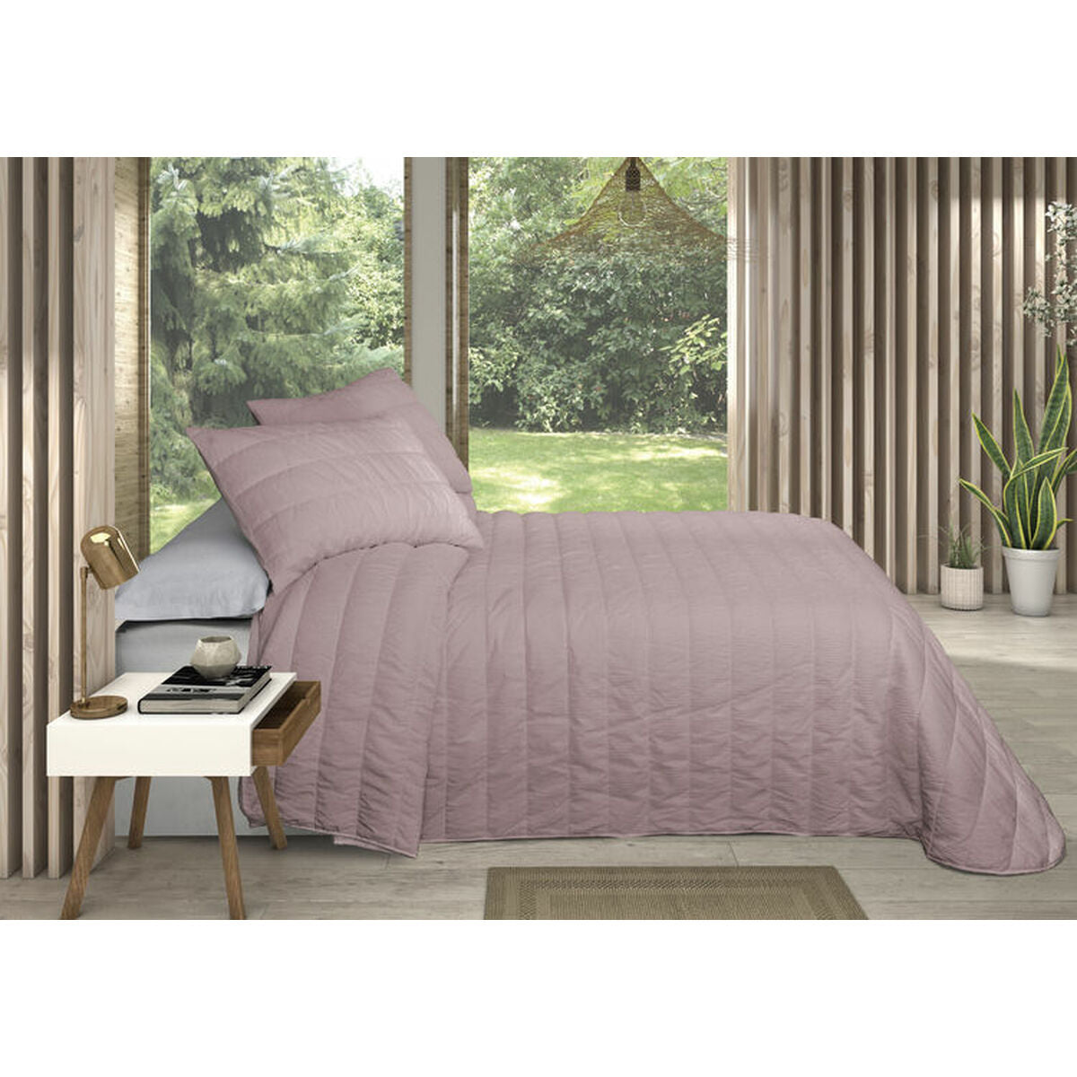 Steppdecke Pierre Cardin OLIMPIA Rosa Double size (3 Stücke) - AWK Flagship