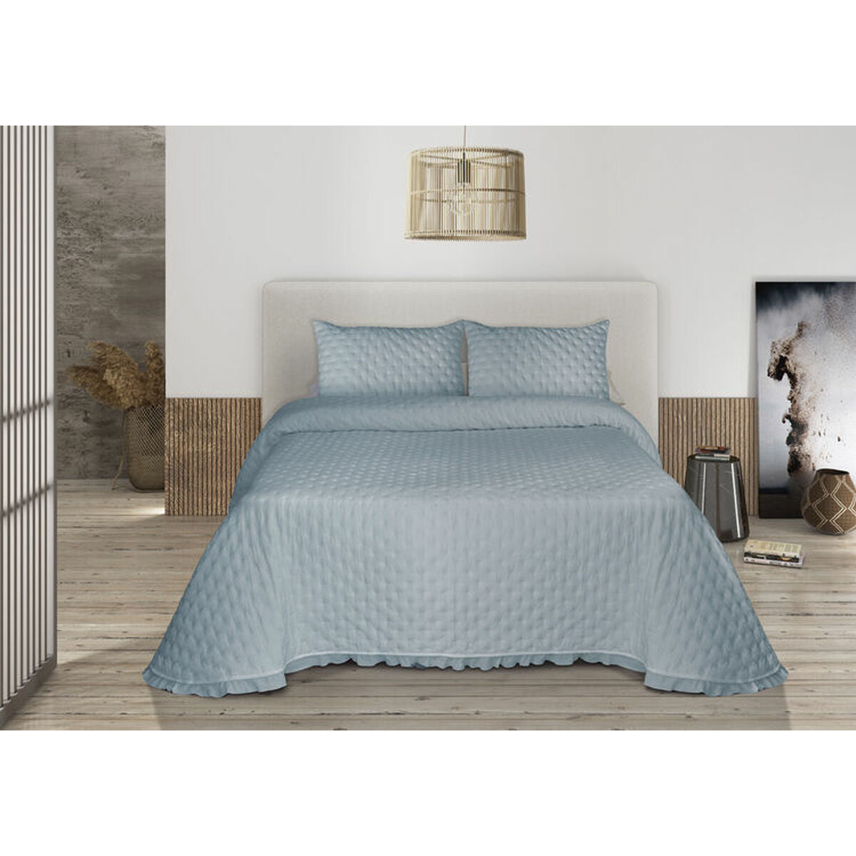 Steppdecke Pierre Cardin AROA Blau Double size (3 Stücke) - AWK Flagship